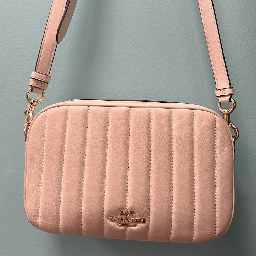 Jes Quilted Crossbody Coach Purse Gem